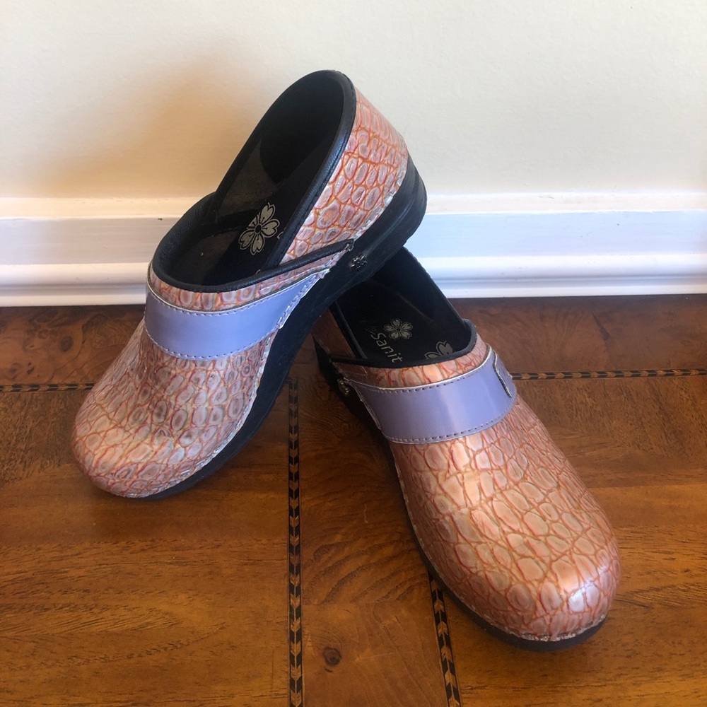 Koi by Sanita orange gold Snake Skin Print Size 38